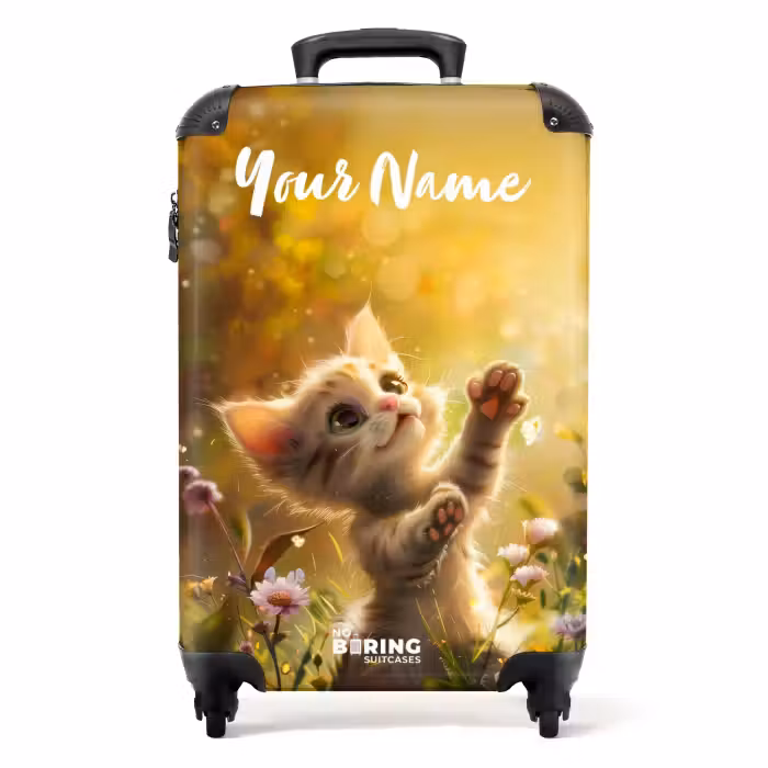Suitcase with name - Koosje kitten