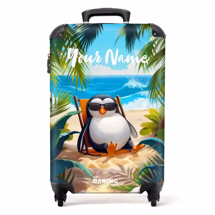Suitcase with name - Pingo de Janeiro
