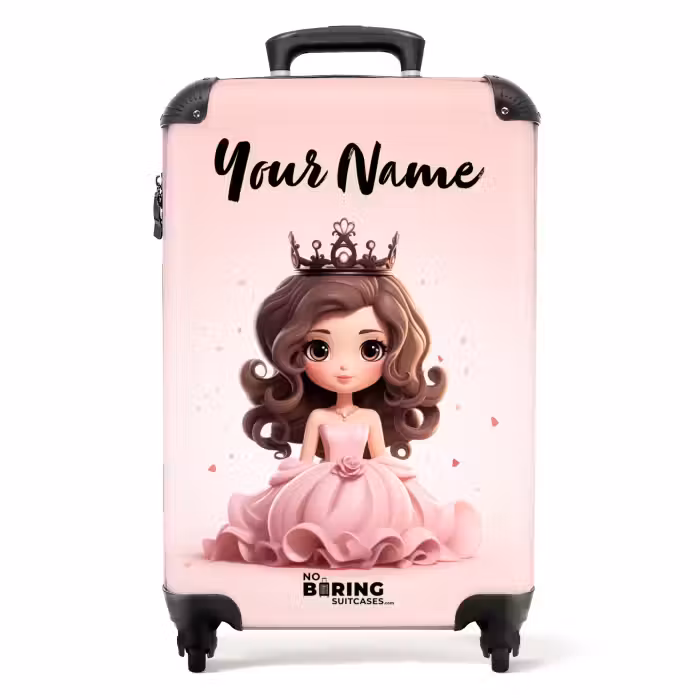 Suitcase with name - Princess Poppy