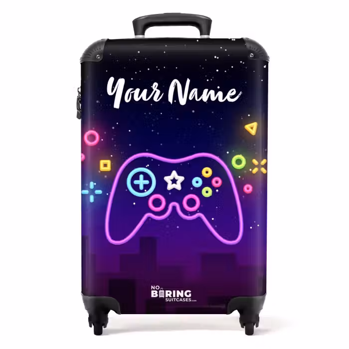 Suitcase with name - You Can't Control Me