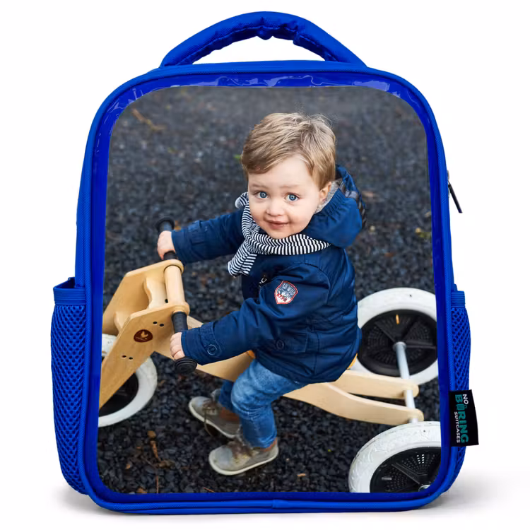 Kids backpack with own photo — 2