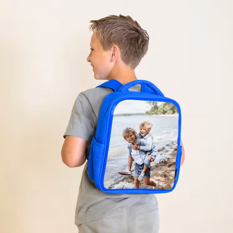 Kids backpack with own photo — 4