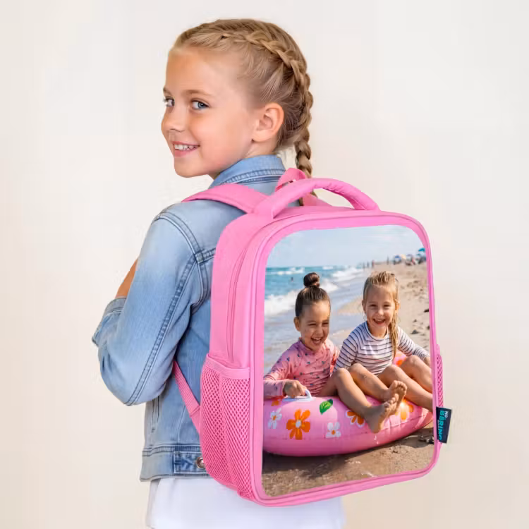 Kids backpack with own photo — 5