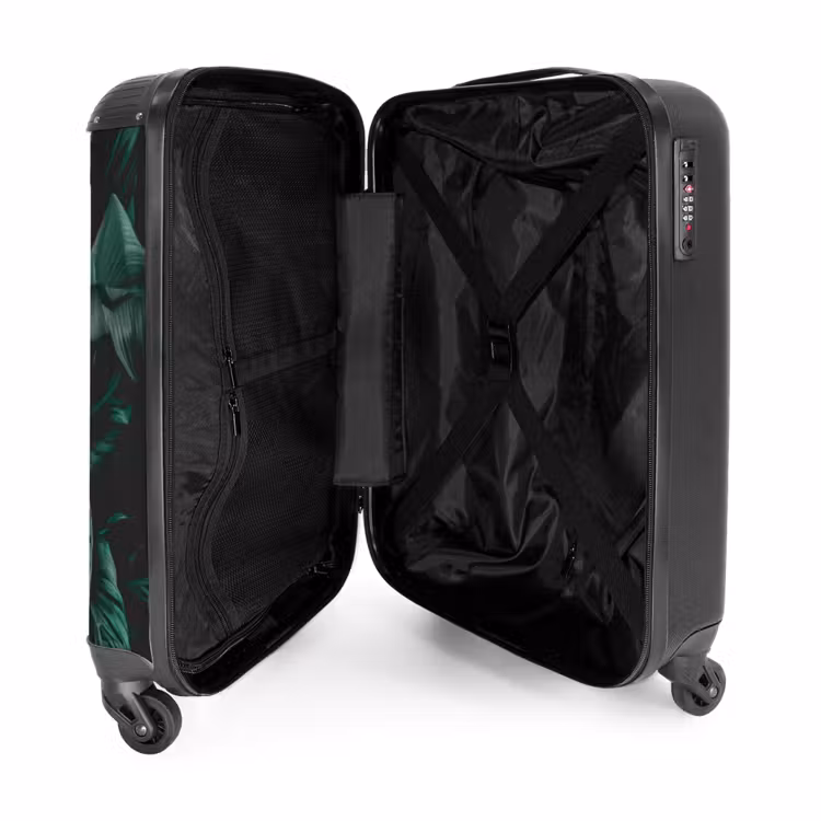 Suitcase - Jungle leaves — 2