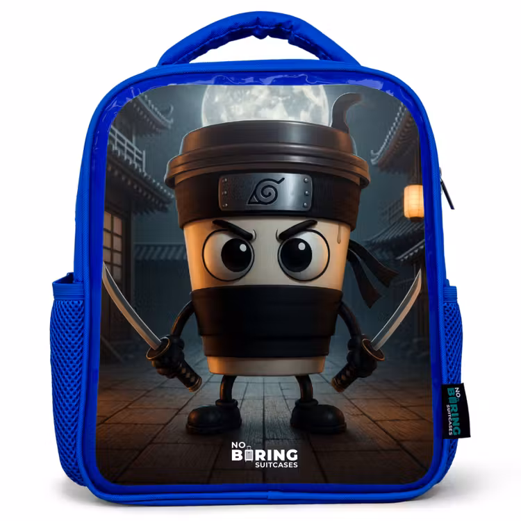 Kids backpack - Blue - Capuchino Assassino — 1