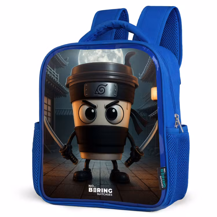 Kids backpack - Blue - Capuchino Assassino — 3