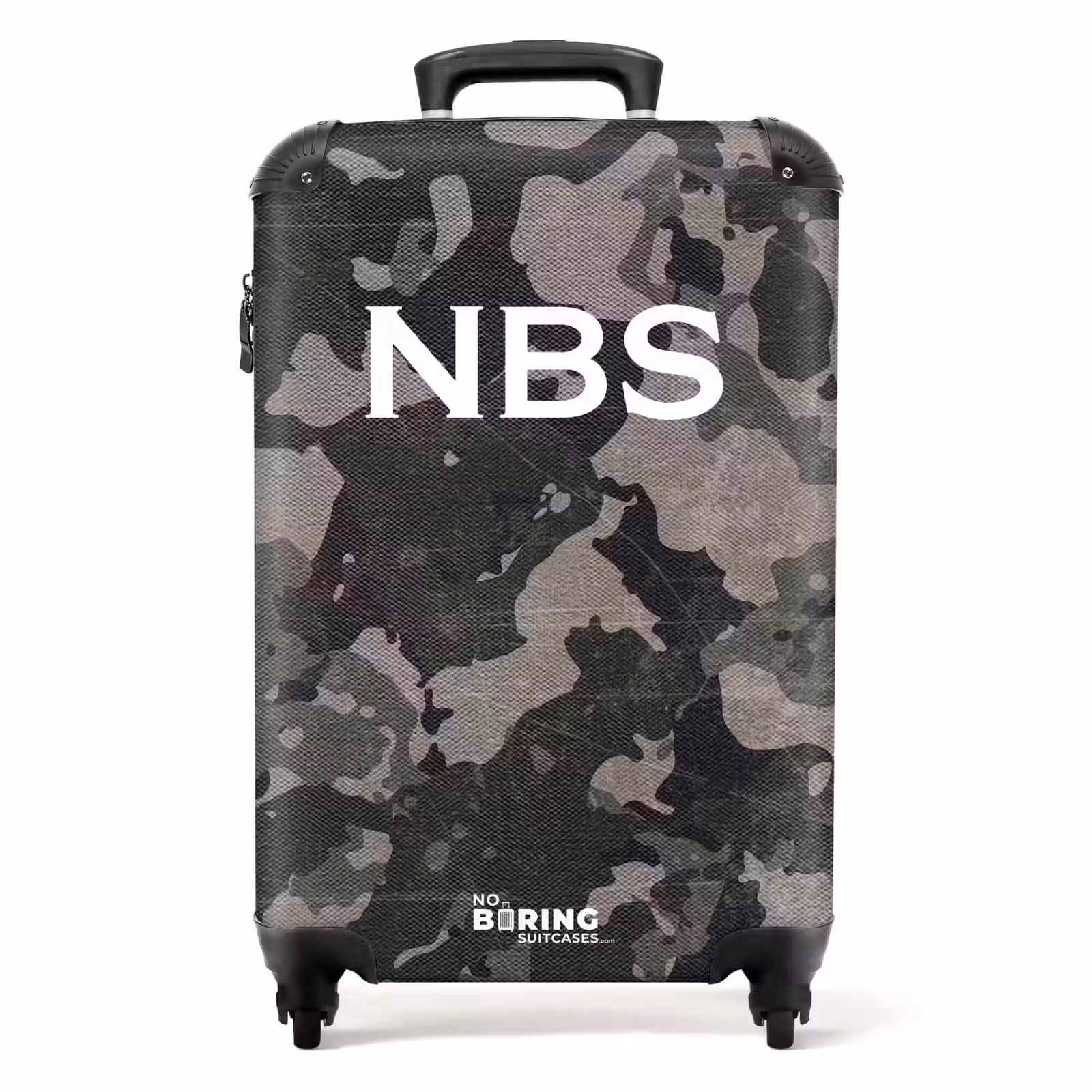 Suitcase - Green camouflage pattern 755h sand colour — 1