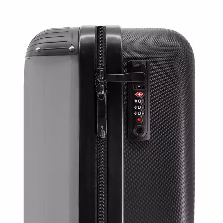 Suitcase - Grey 755h black letters — 3