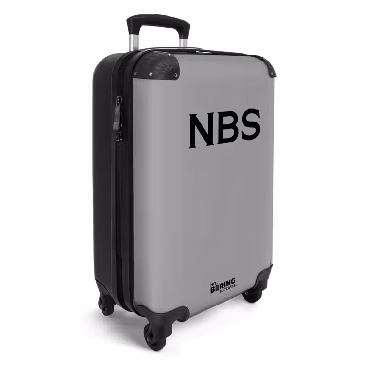 Suitcase - Grey 755h black letters — 4