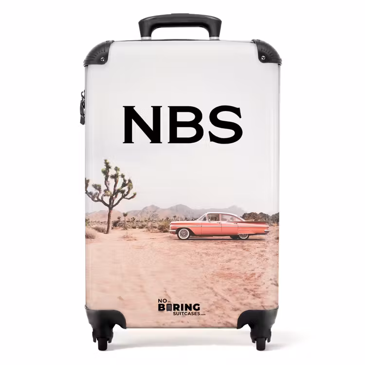 Suitcase - Car in the desert — 1