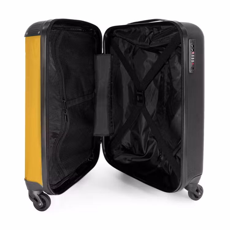 Suitcase - Gold 755h black letters — 2