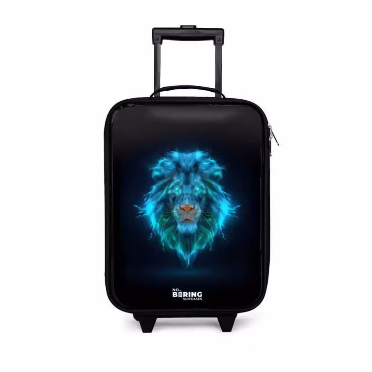 Children's suitcase - Luminous lion — 1