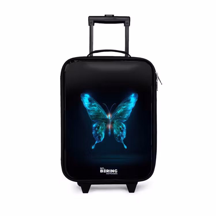 Children's suitcase - Magical digital butterfly — 1
