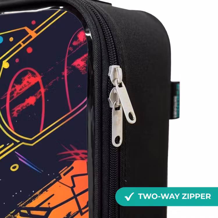 Children's suitcase - Neon sports trophy design — 5