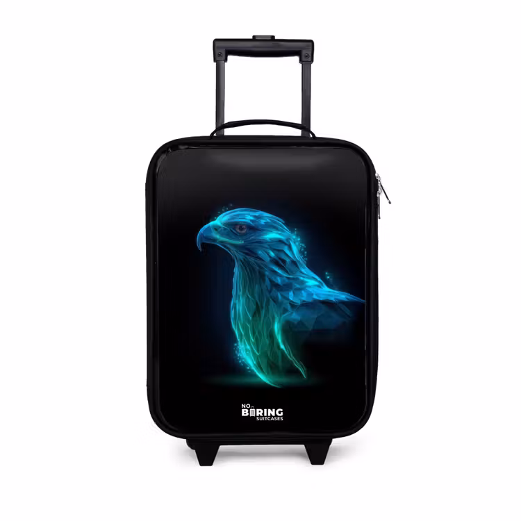 Children's suitcase - Digital eagle in profile — 1