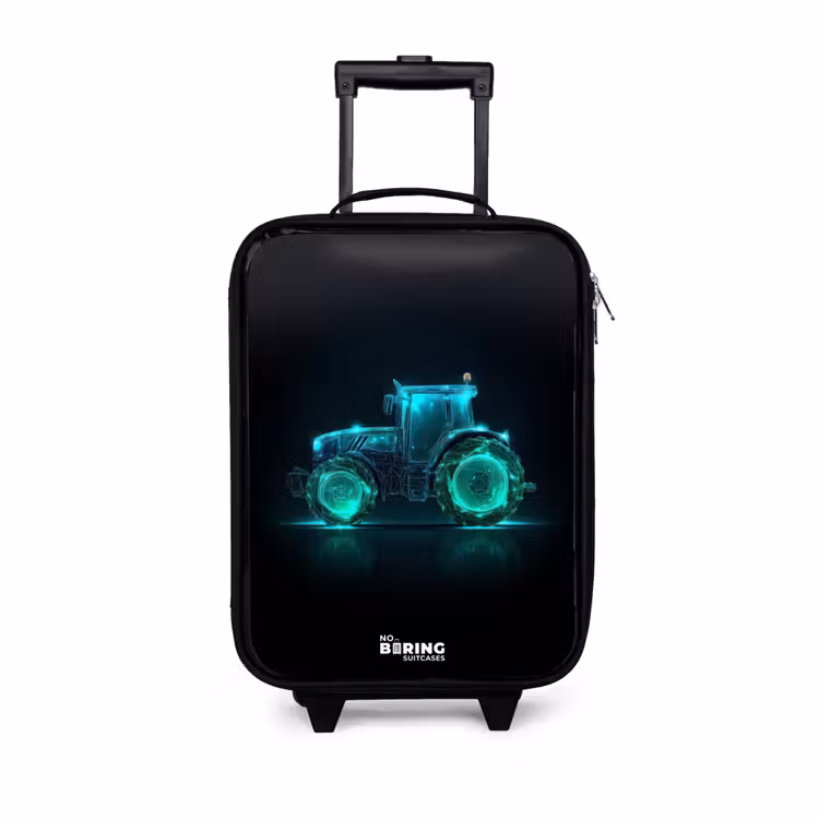 Children's suitcase - Neontractor on black background — 1
