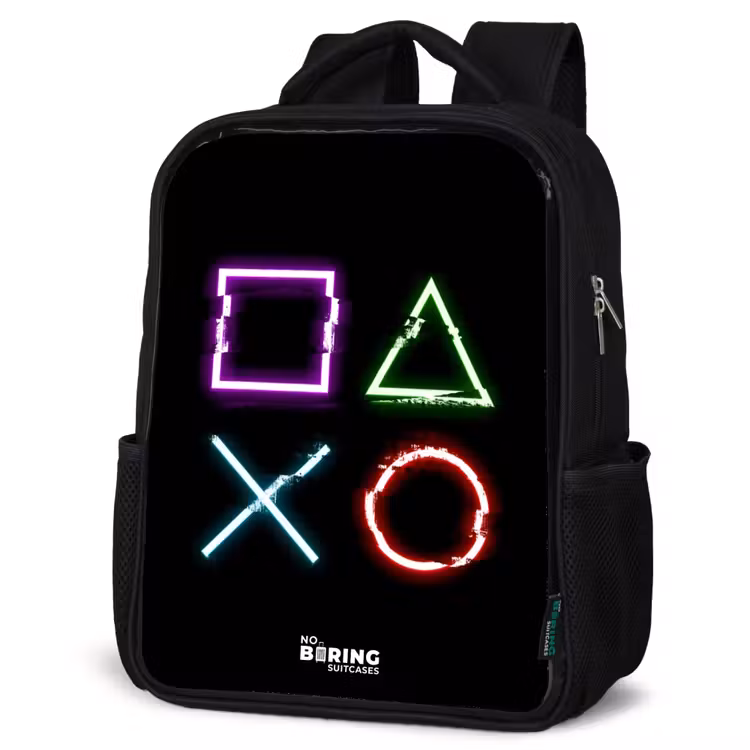 Kids backpack - Black - Game console buttons — 4