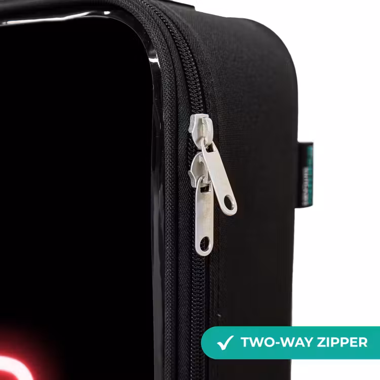 Children's suitcase - Qoute with neon lights — 5