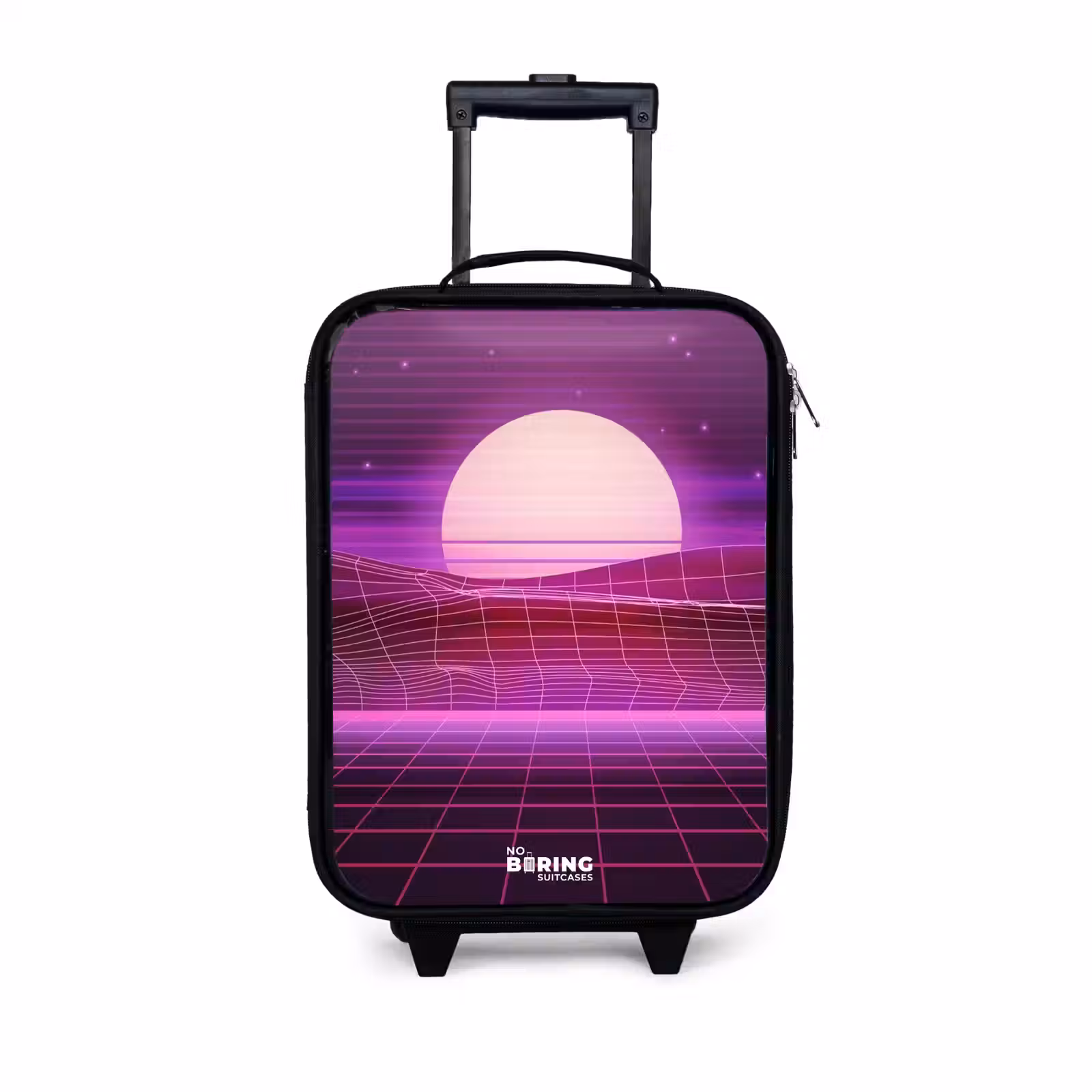 Children's suitcase - Grid landscape with sun — 1