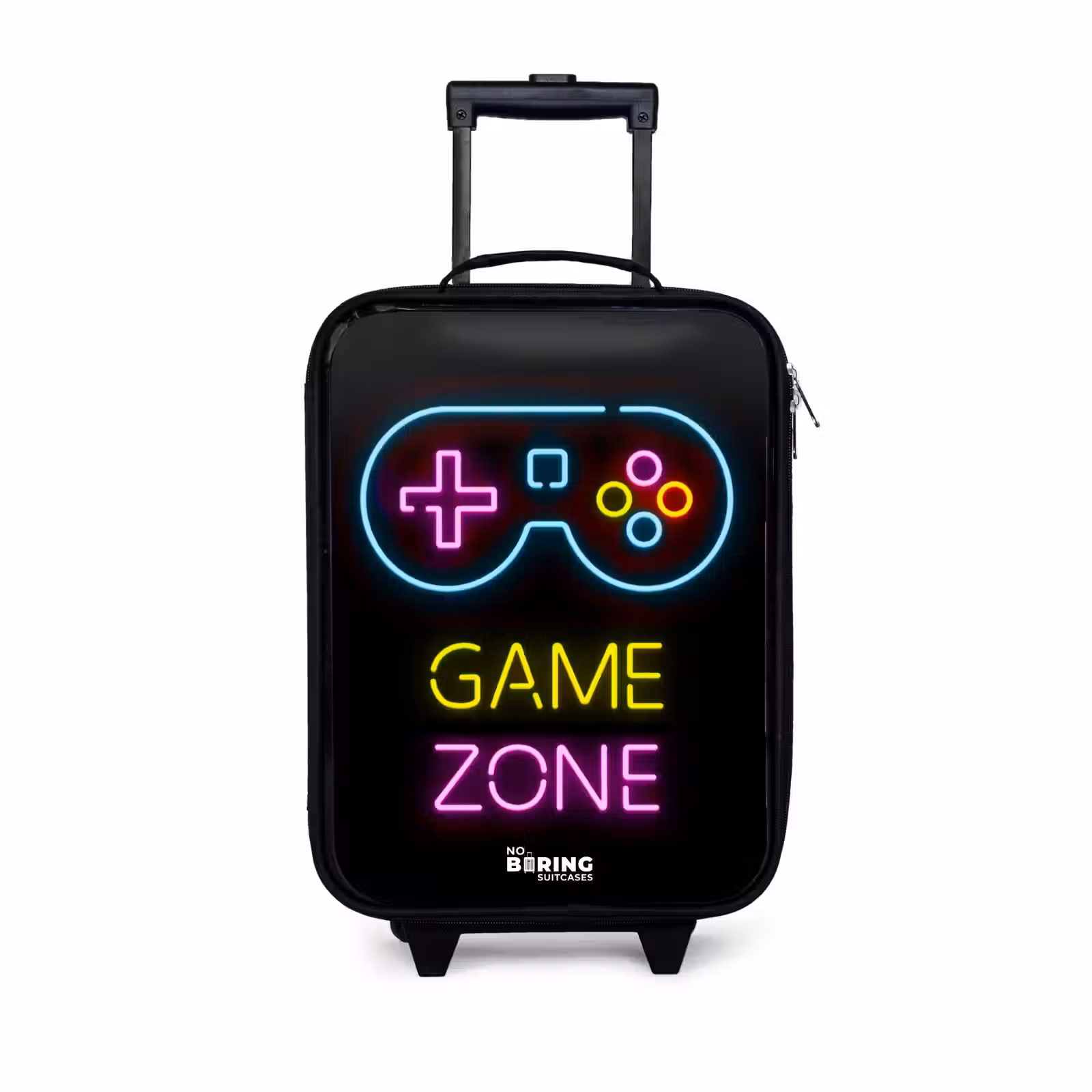 Children's suitcase - Qoute with neon colors — 1