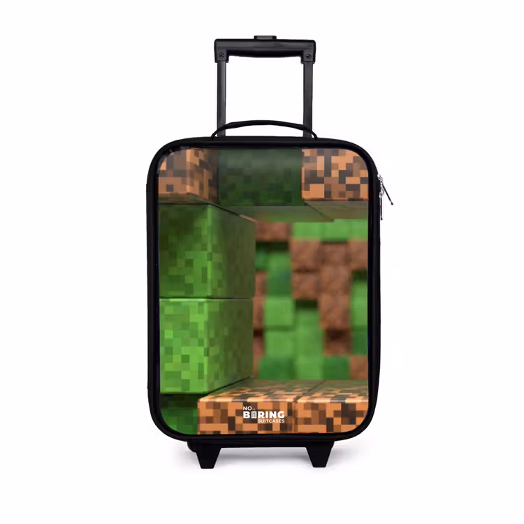 Children's suitcase - Close-up with pixelated blocks — 1