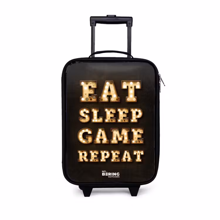 Children's suitcase - Qoute with light — 1