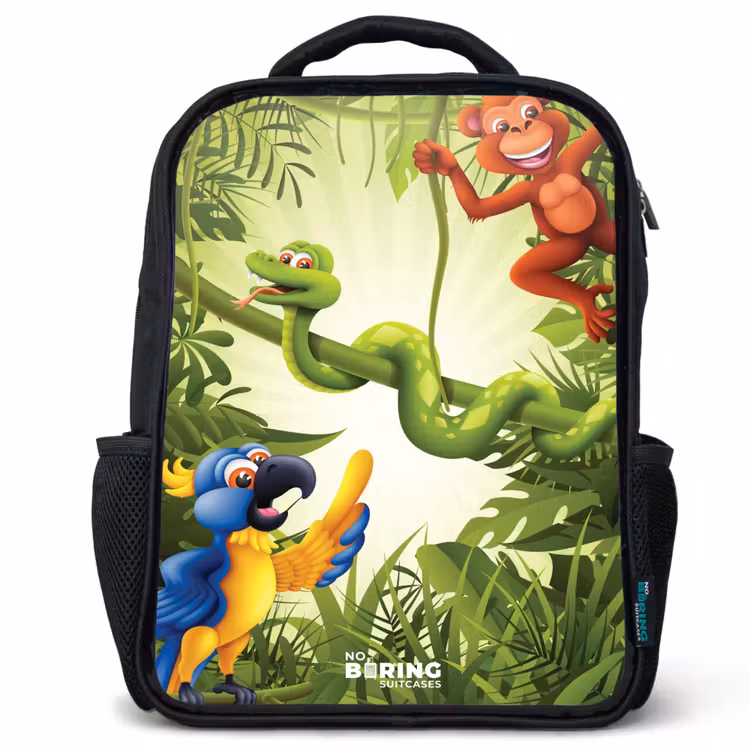Kids backpack - Animals in the jungle — 1