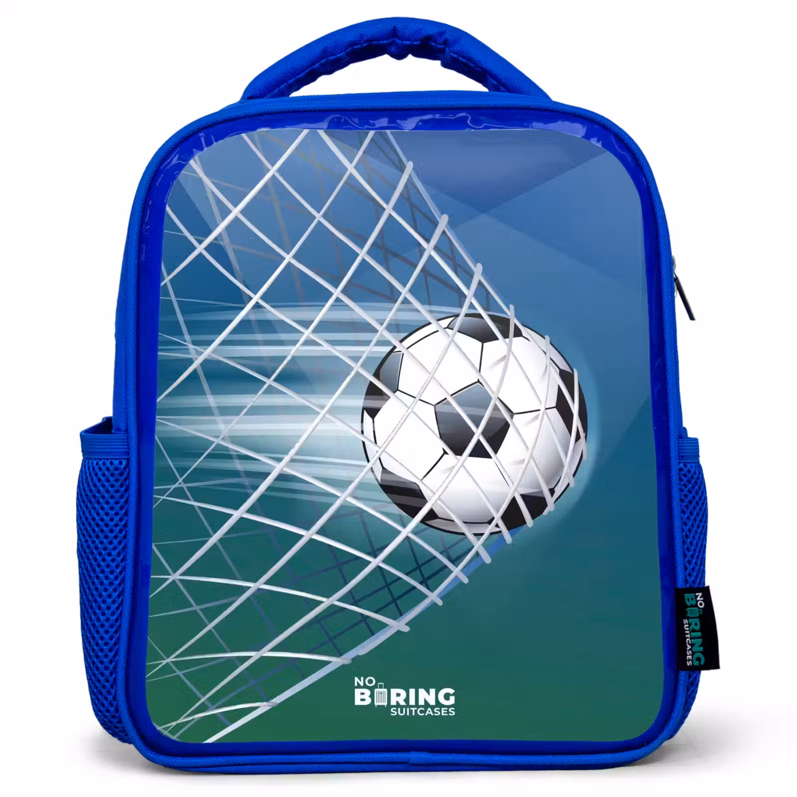 Kids backpack - Blue - Ball in the goal — 1