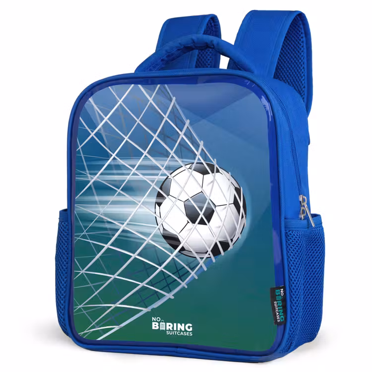 Kids backpack - Blue - Ball in the goal — 3