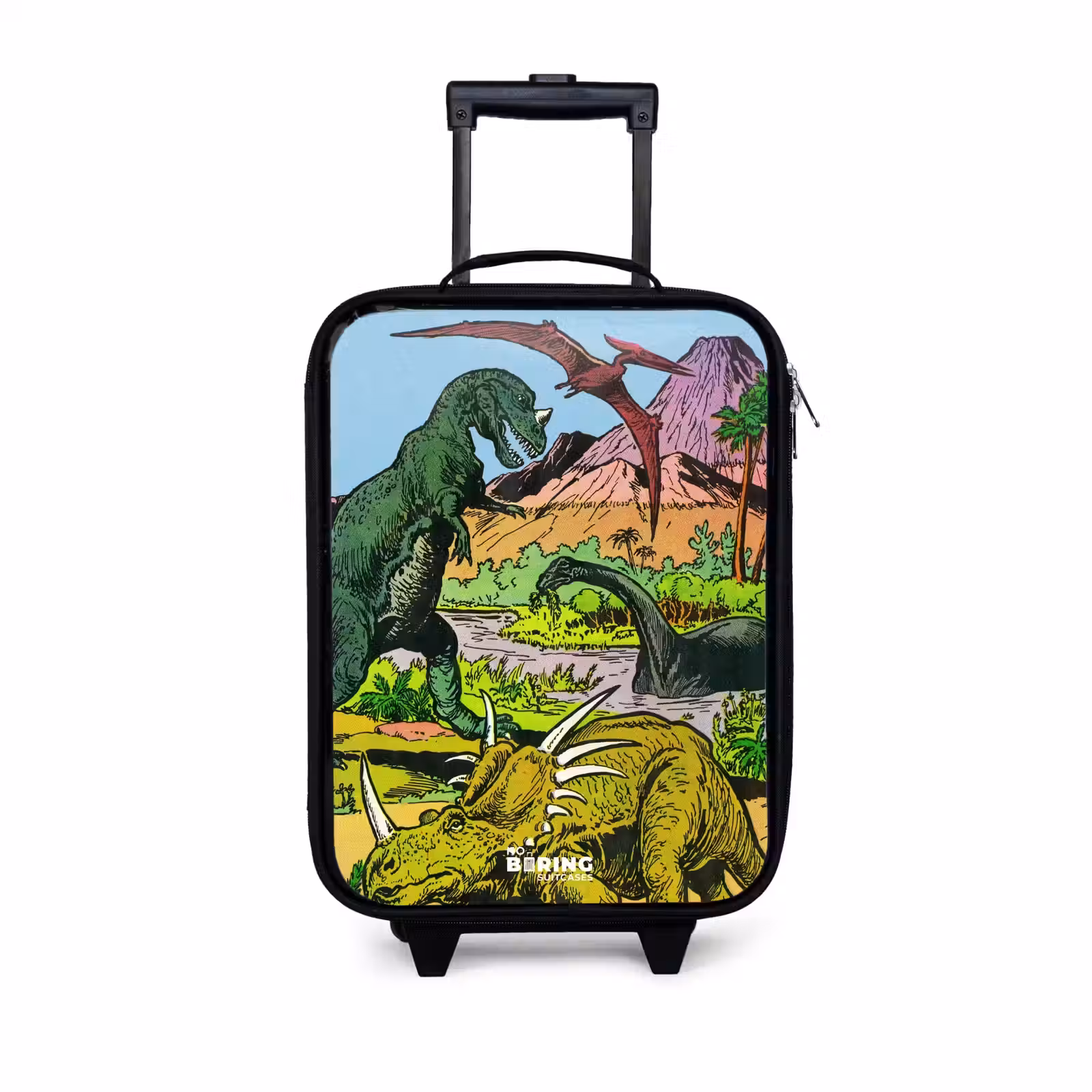 Children's suitcase - Dinos at a volcano — 1