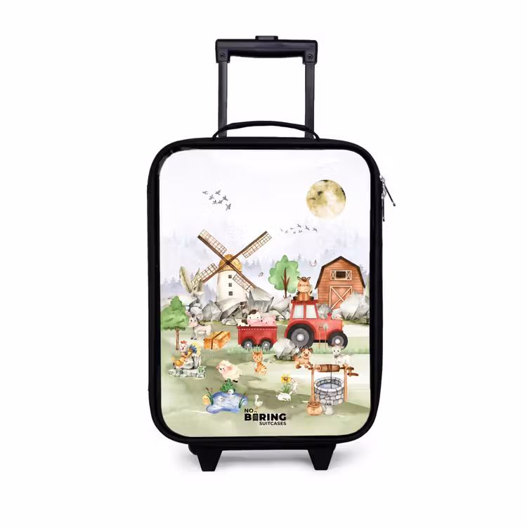 Children's suitcase - animals on a farm — 1