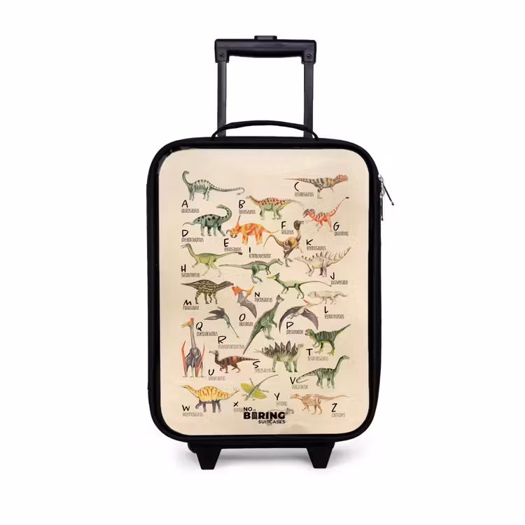 Children's suitcase - Dino alphabet — 1
