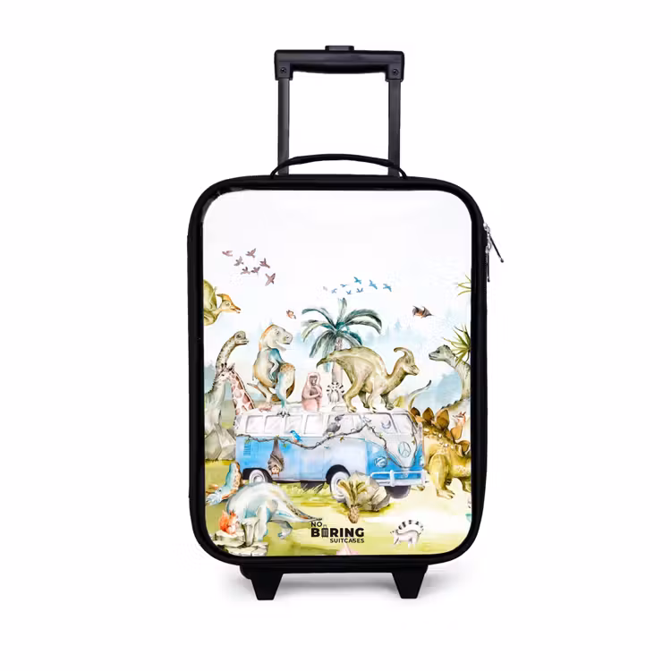 Children's suitcase - Van with dinos — 1