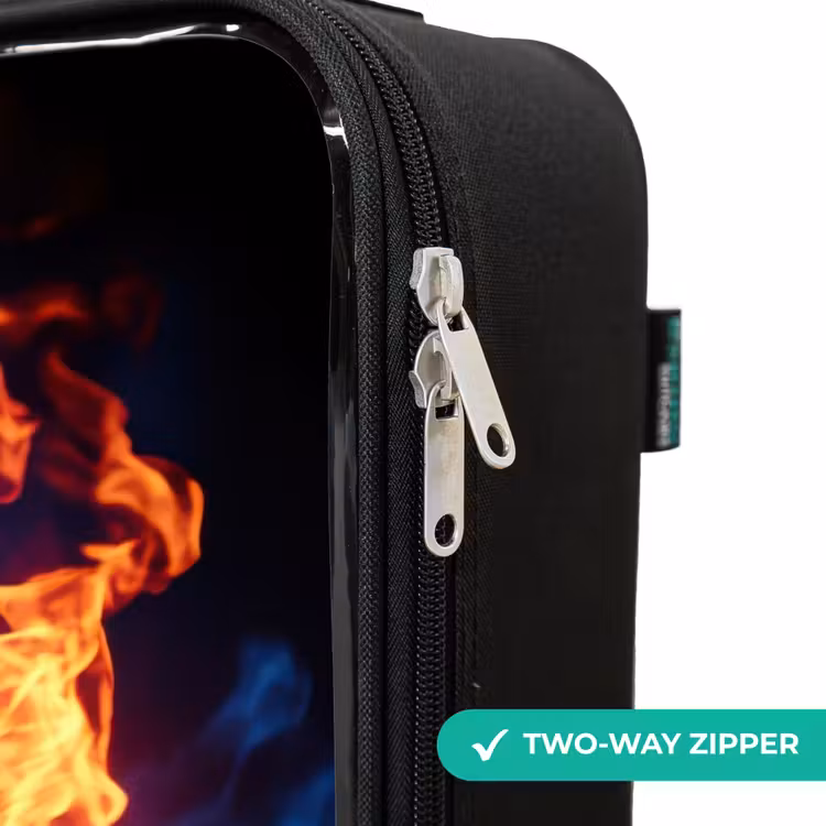 Children's suitcase - Soccer on fire and ice — 5