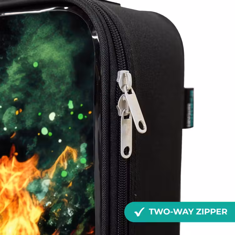 Children's suitcase - Tennis ball in flames on powerful smash — 5