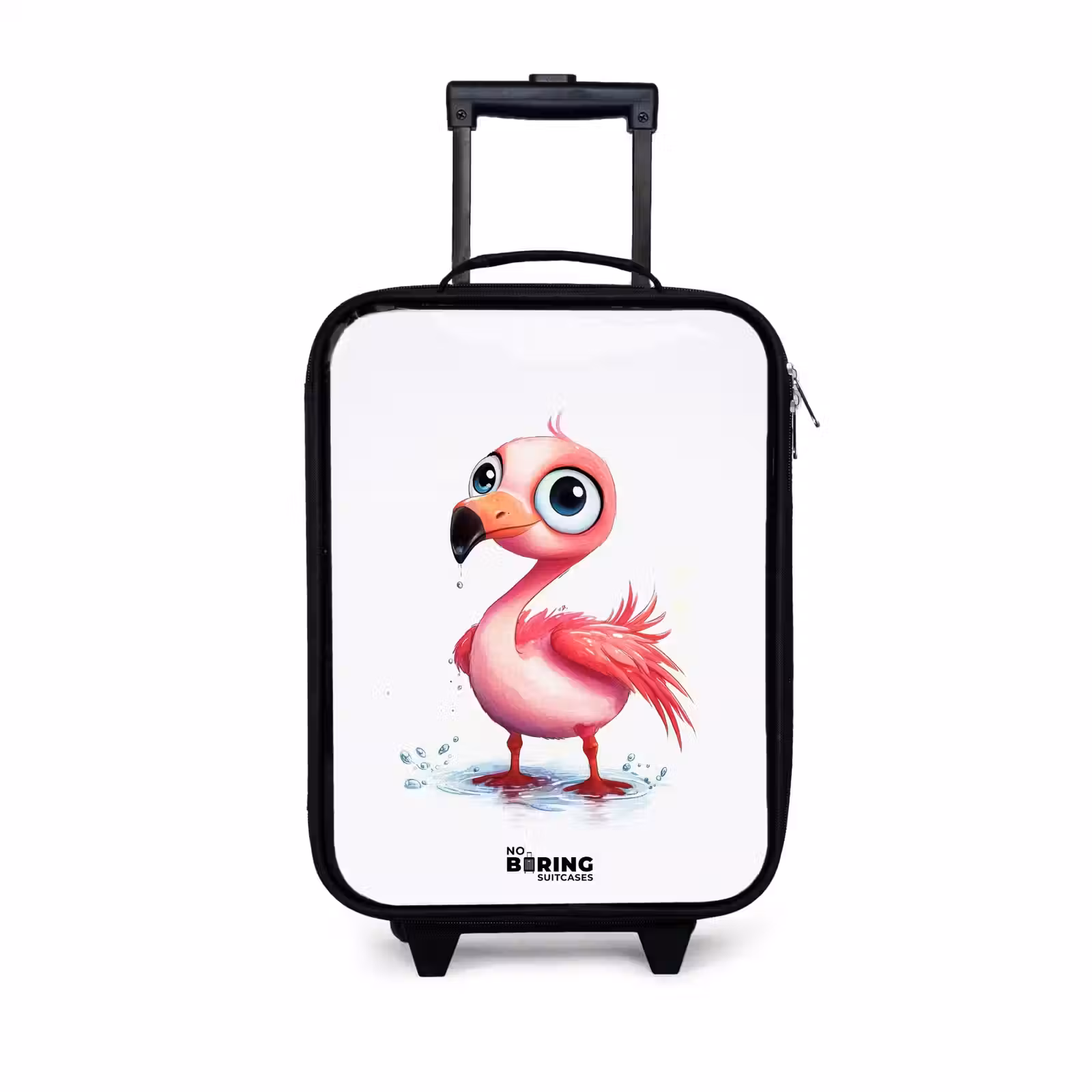Children's suitcase - Pink flamingo in the water — 1
