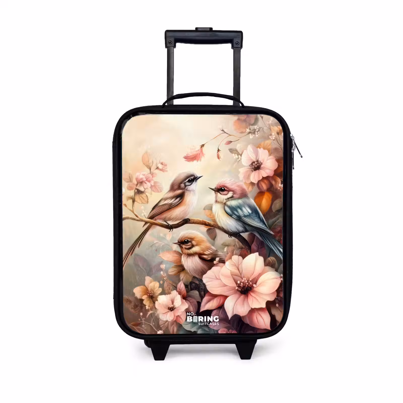 Children's suitcase - Birds with pink flowers — 1