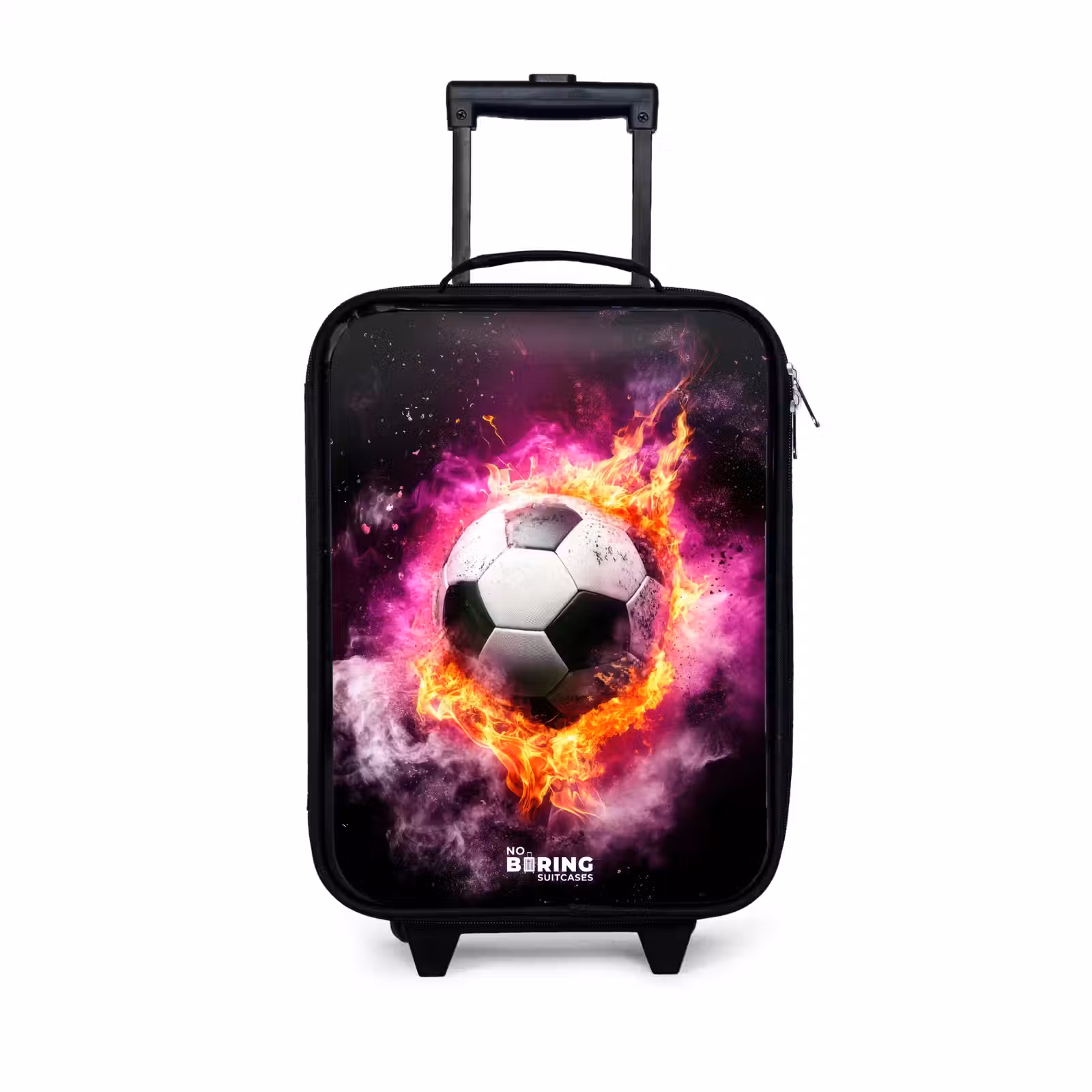 Children's suitcase - Soccer in pink fire explosion — 1
