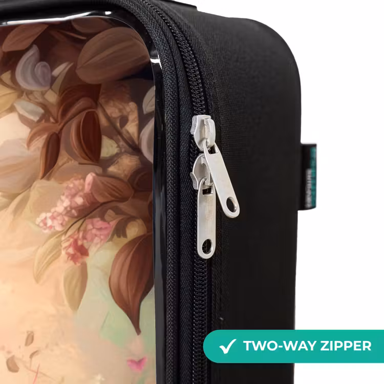 Children's suitcase - Horse with butterflies in flower garden — 5