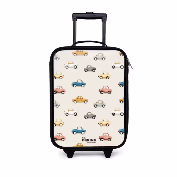 Children's suitcase - Colorful retro cars — 1