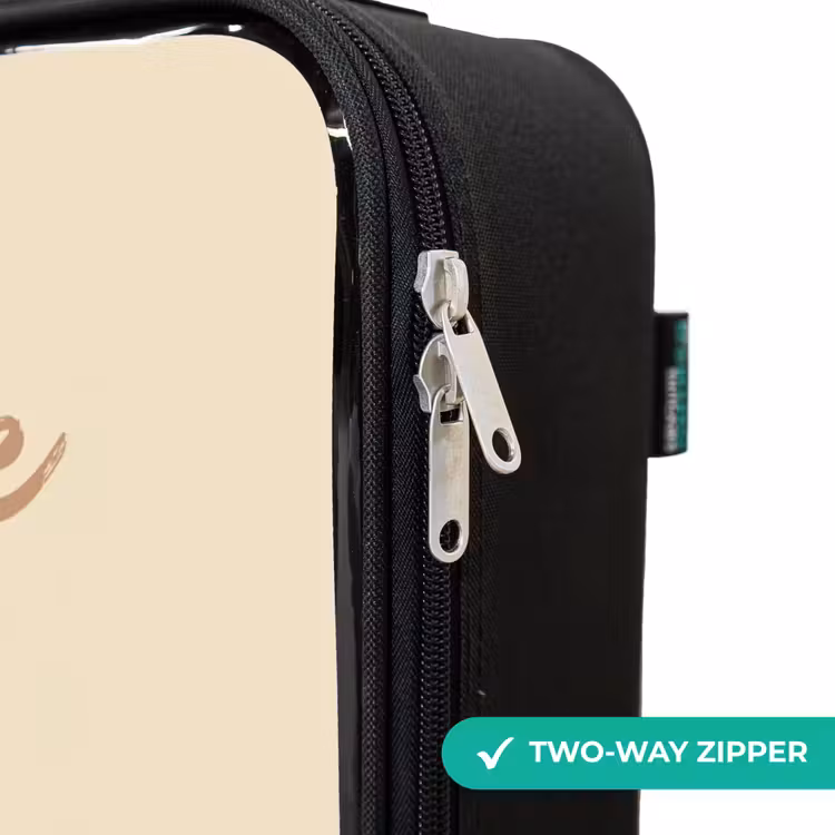 Children's suitcase - A tennis racket in beige shades — 5