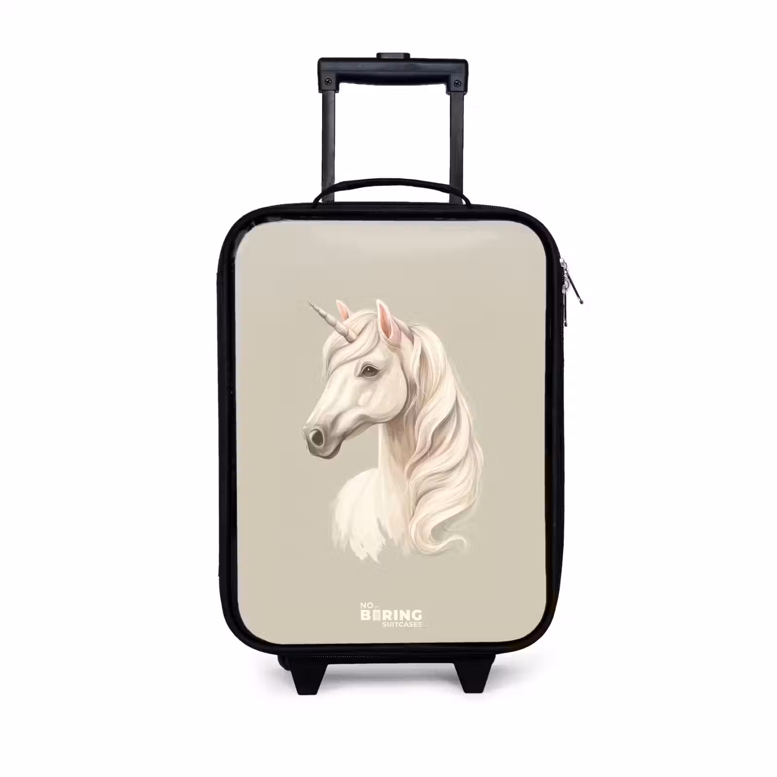 Children's suitcase - Unicorn in neutral colors — 1