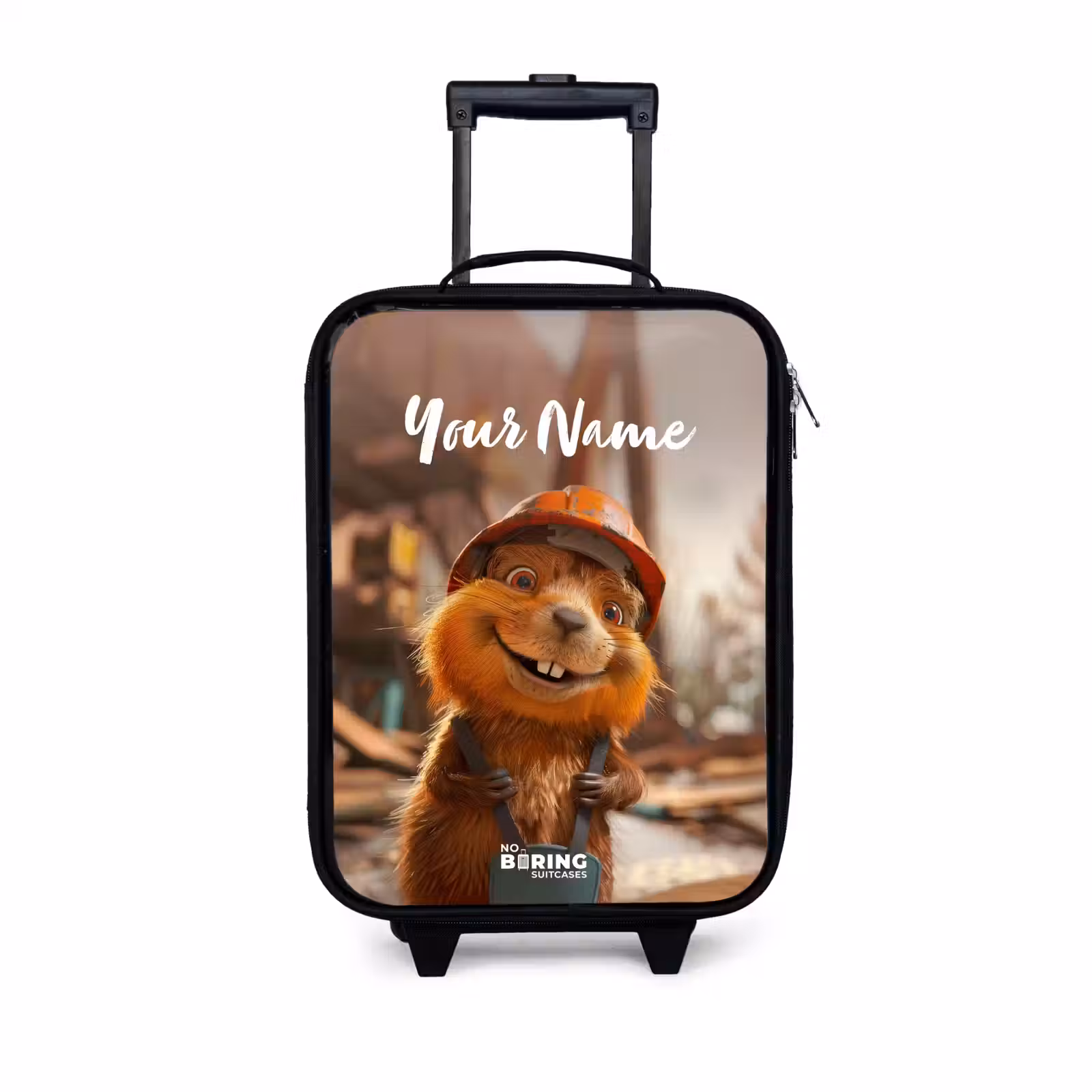 Children's suitcase - Bertus Construction Beaver — 1
