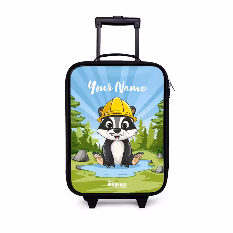 Children's suitcase - Wally work bear — 1