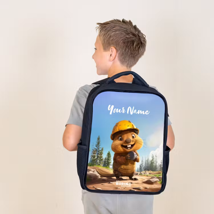 Kids backpack - Billy Construction Helmet — 2