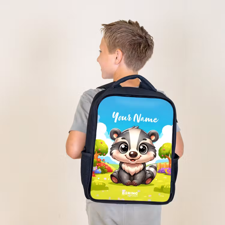 Kids backpack - Black - Willy Rocker — 2