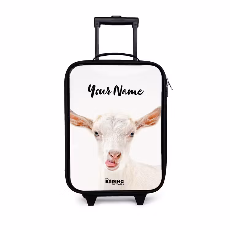 Children's suitcase - Goat Sticking Out Its Tongue — 1