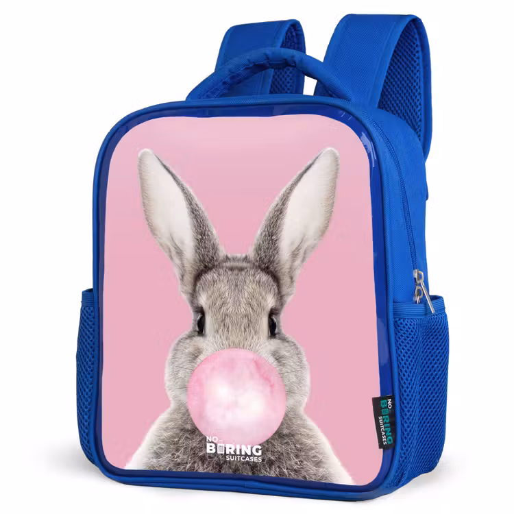 Kids backpack - Blue - Chewing gnaw — 3