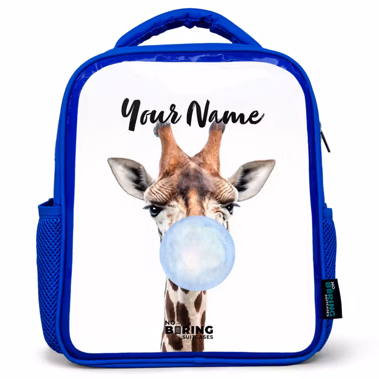 Kids backpack - Blue - Chewing Kobus blue — 1