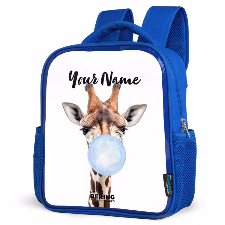 Kids backpack - Blue - Chewing Kobus blue — 3